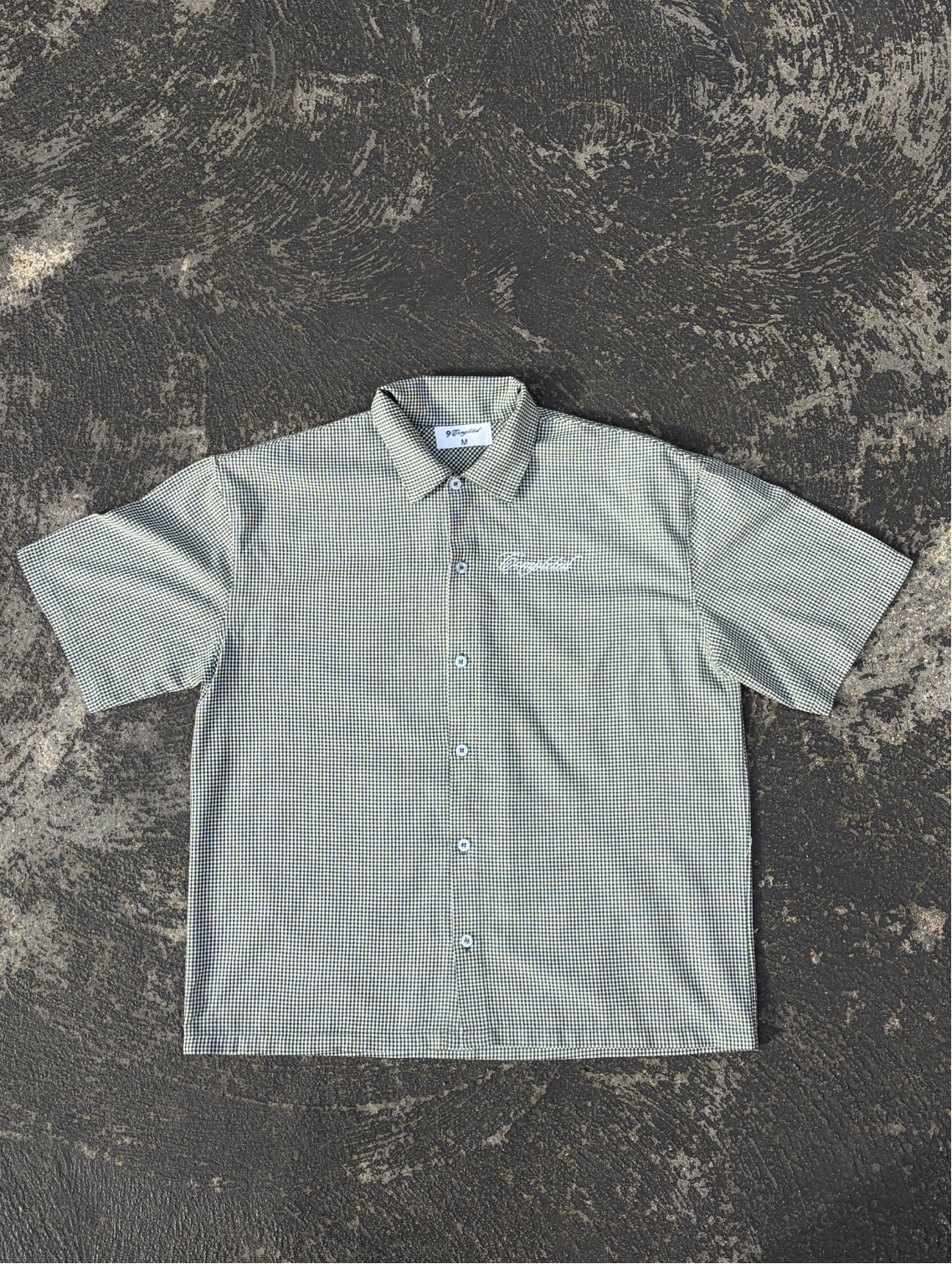 "Pine" Cropped Button up