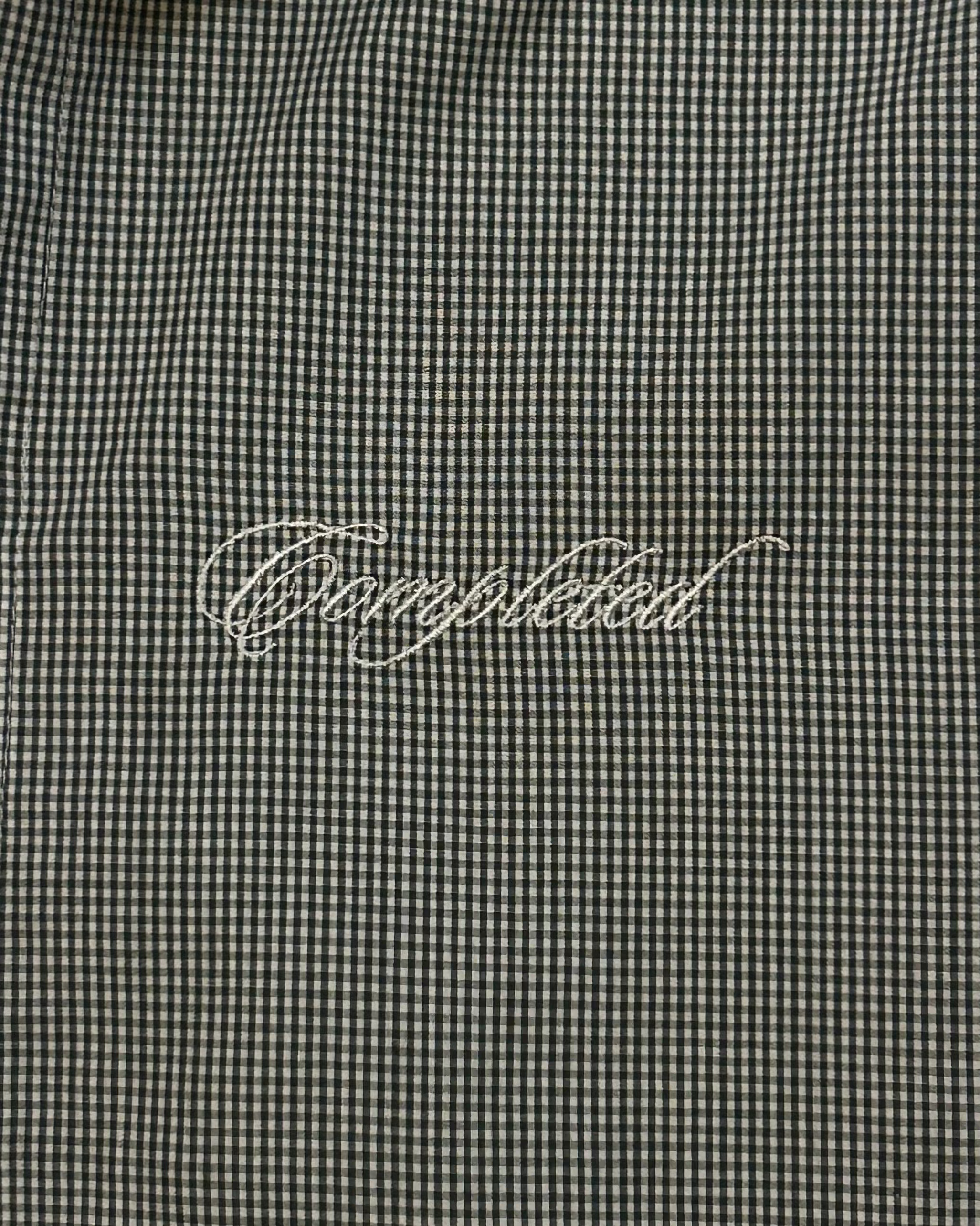 "Pine" Cropped Button up