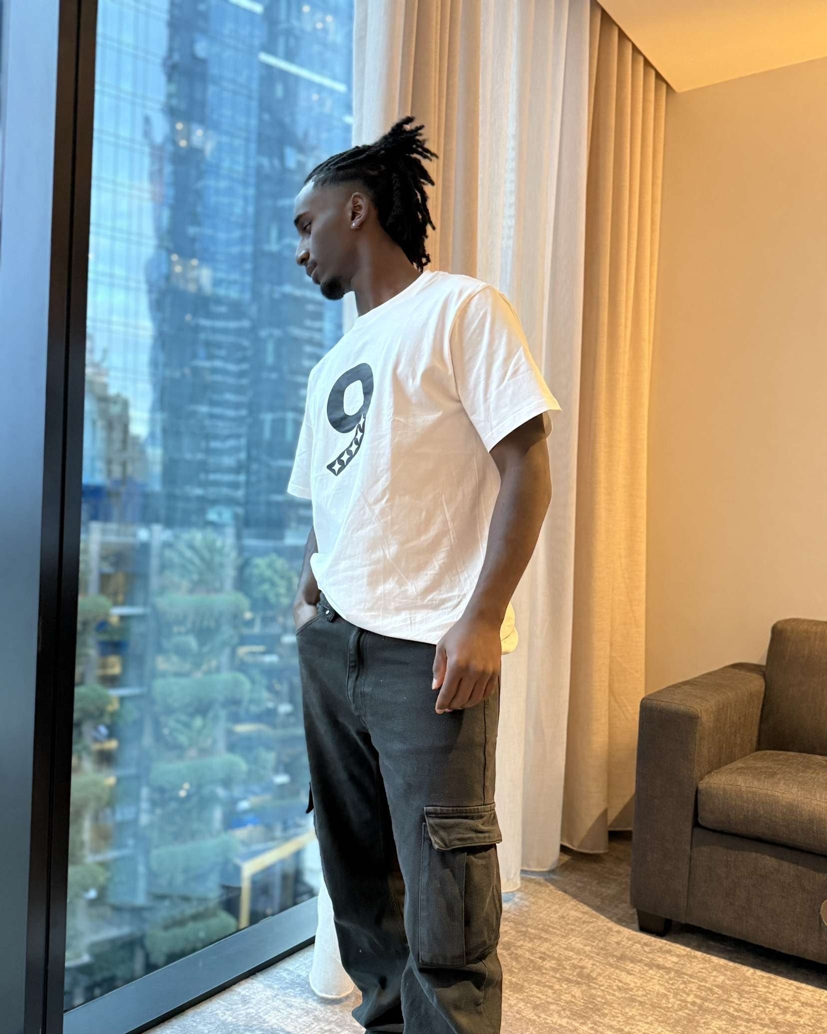 9 Completed Tee "FIRST DROP" White