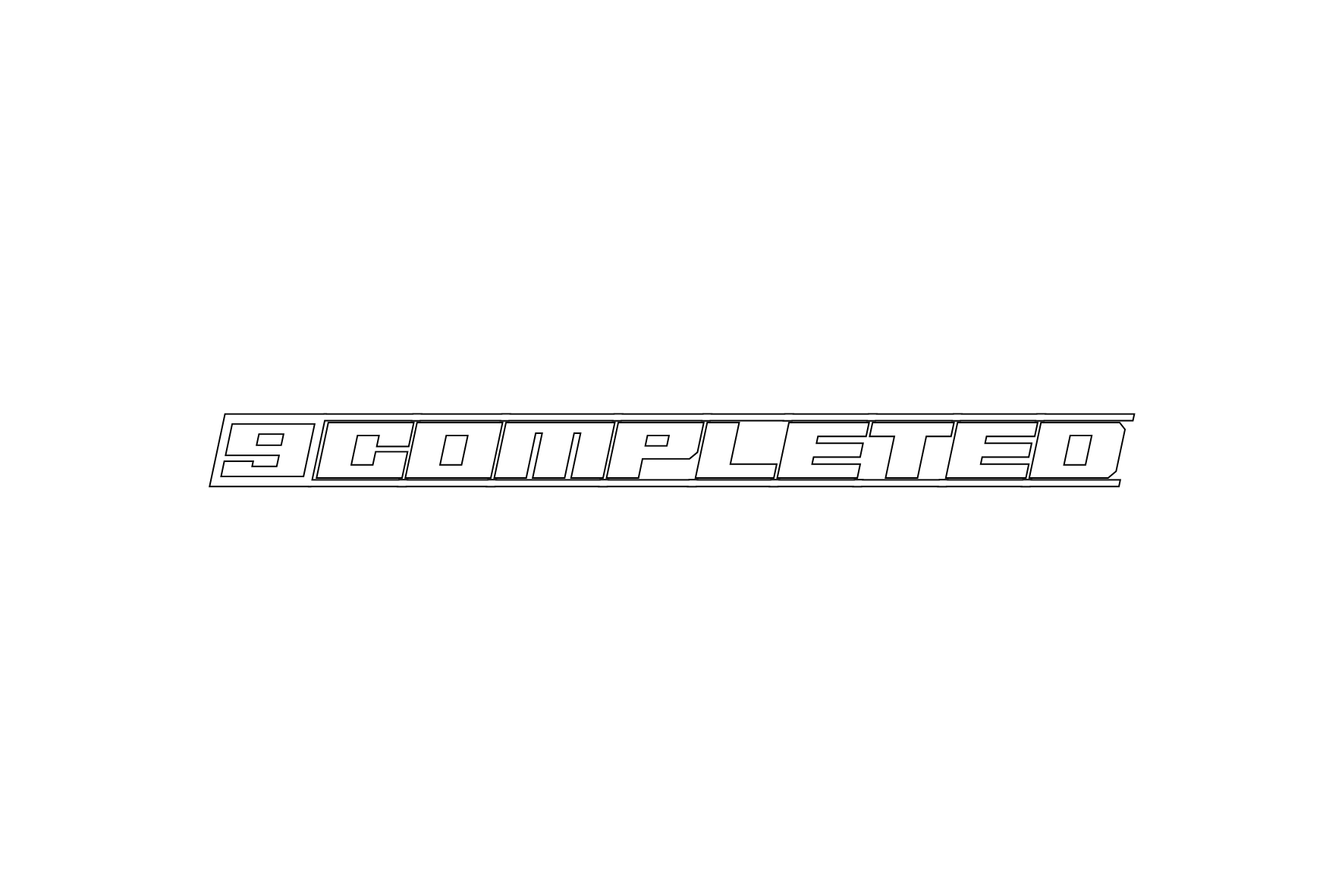 9 Completed